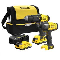 SFMCK465D2S-QW FATMAX V20 18V Σετ Εργαλείων Μπαταρίας - 18V - 20V - STANLEY (#SFMCK465D2S-QW)