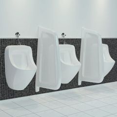 Διαχωριστικό Ουρητηρίου Επιτοίχιο Λευκό Κεραμικό 143852