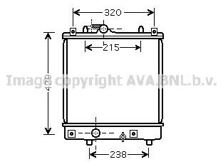 ΨΥΓΕΙΟ ΝΕΡΟΥ ΚΑΙΝΟΥΡΙΟ OPEL AGILA 2000-2007 (378Χ377Χ34) AVA OL2382 BEHR HELLA 8MK 376 735-081 FRIGAIR 0107.3135 NISSENS 630738 NRF 53825 VALEO 734330 09210556 4705904 9210556