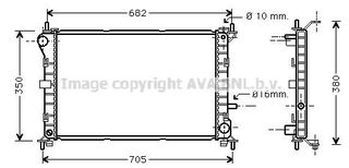 ΨΥΓΕΙΟ ΝΕΡΟΥ ΚΑΙΝΟΥΡΙΟ FORD FOCUS 1998-2005 (600Χ359Χ23) AVA FD2264 BEHR HELLA 8MK 376 720-291 DENSO DRM10051 FRIGAIR 0105.3048 KOYO PL321235 MAHLE CR627000S NISSENS 62075 62075A NRF 509615 1061180