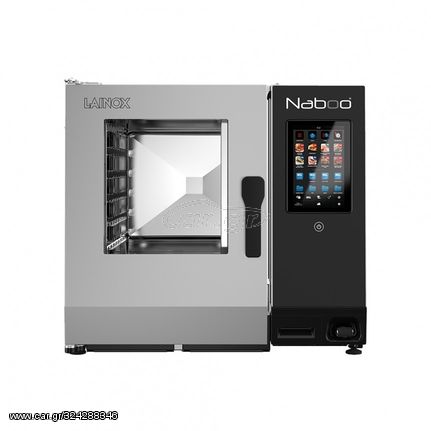 !!!Ρωτήστε μας για τιμή!!!Ηλεκτρικός Κυκλοθερμικός Φούρνος Direct Steam Lainox 6 θέσεων GN 1/1 Ιταλίας Naboo