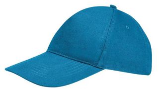 Sol's Sunny 88110 βαμβακερό 180gr Πεντάφυλλο καπέλο τζόκεϊ AQUA-321