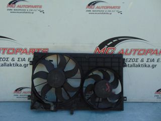Βεντιλατέρ SKODA OCTAVIA 5 (2004-2008) 1K0121207T Διπλό σε πλαίσιο