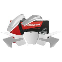 ΚΙΤ ΠΛΑΣΤΙΚΩΝ HUSQVARNA TC125/250 16-18, FC250/350/450, FS450 16-18 ΑΣΠΡΟ | POLISPORT