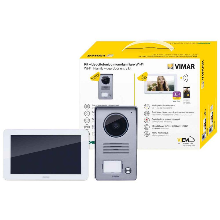 Kit Video 7inTS WiFi 1F alim. multispina K40945