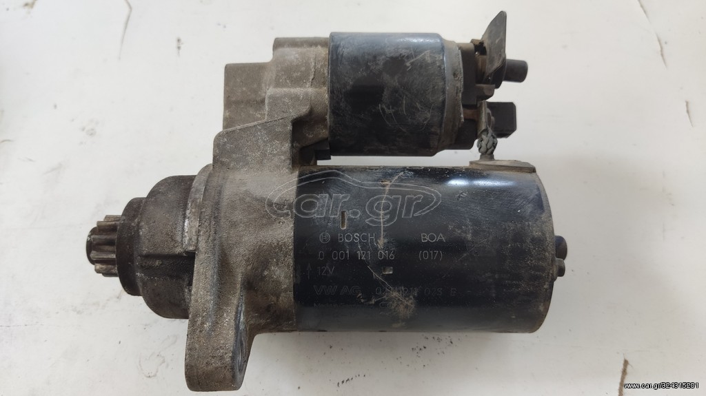 Μίζα VW GOLF 4 97-05 LUPO 98-05 POLO 9N 02-09 BORA 98-05 BOSCH 0001121016