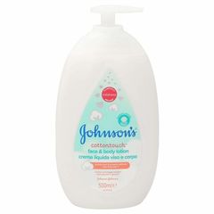 Ενυδατική Λοσιόν Johnson's Cottontouch Πρόσωπο Μωρό Σώμα (500 ml)