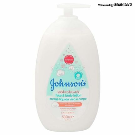 Ενυδατική Λοσιόν Johnson's Cottontouch Πρόσωπο Μωρό Σώμα (500 ml)