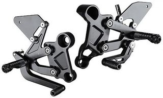 ΣΕΤ ΜΑΡΣΠΙΕ ALUMINIUM BLACK Y008 RACING REAR SETS ΓΙΑ YAMAHA MT-09/FZ-09/XSR900/TRACER '13-'20| BONAMICI