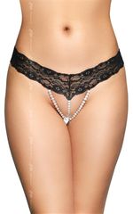 Στρινγκ SoftLine Μαύρο (2491)