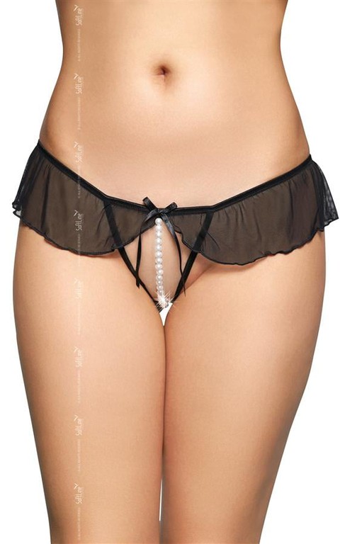Στρινγκ SoftLine Μαύρο (2501)