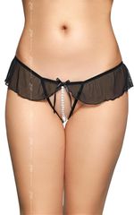 Στρινγκ SoftLine Μαύρο (2501)