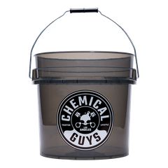 Heavy Duty Ultra Clear Detailing Bucket, 16ltr, Smoked Obsidian Black ACC108 (Chemical Guys) - 2201