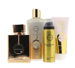 ARMAF Club De Nuit Milestone SET: EDP 105ml + deo spray 50ml + shower gel 100ml + shampoo 250ml