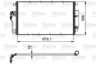 Ψυγειο Air Condition VALEO VW