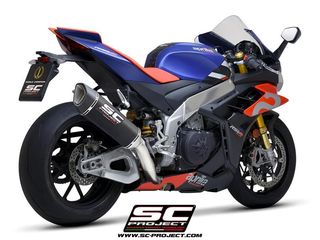 Sc Project Εξάτμιση Τελικό SC1-R(35 Eκ.Μήκος Τελικού) Carbon APRILIA RSV4 (2021-2022) - FACTORY(ECU remapping is recommended )    