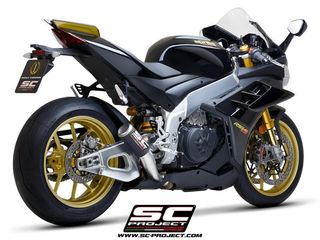 Sc Project Εξάτμιση Τελικό CR-T Carbon APRILIA RSV4 (2021-2022) - FACTORY(ECU remapping is recommended )  Racing Version  