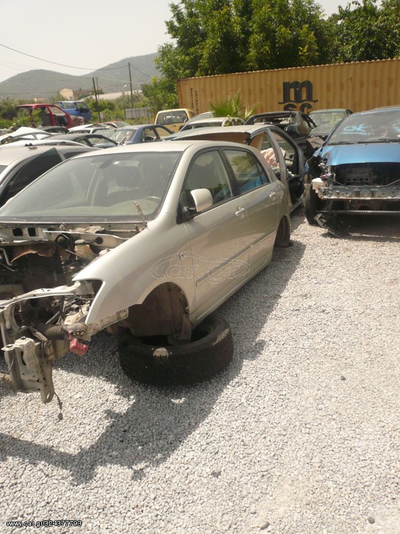 TOYOTA COROLLA 1002/2006 5ΘΥΡΟ Πλαινη.Παντα /.Πορτεs/Τζαμοπορτα/