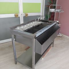 Bar station 120*67*86/90 εκ. Ποιότητα & Τιμή Stockinox-thumb-5