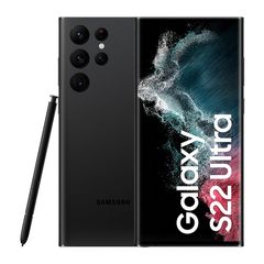 Samsung Galaxy S22 Ultra SM-S908B 17.3 cm (6.8") Dual SIM Android 12 5G USB Type-C 12 GB 256 GB 5000 mAh Black (SM-S908BZKGEUE)