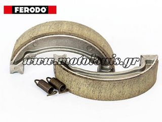 ΣΕΤ ΣΙΑΓΩΝΕΣ ΠΙΣΩ ΦΡΕΝΟΥ MALAGUTI CIAK MASTER 125-150-200 / CIAK RESTYLING 125-150 FSB958 FERODO