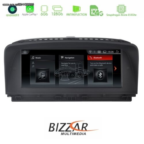 BMW 7er E65/66 Android11 (6+128GB) Navigation Multimedia 8.8″ Black Panel