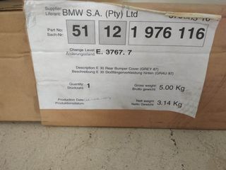 Προφυλακτήρας πίσω BMW E30 -thumb-4