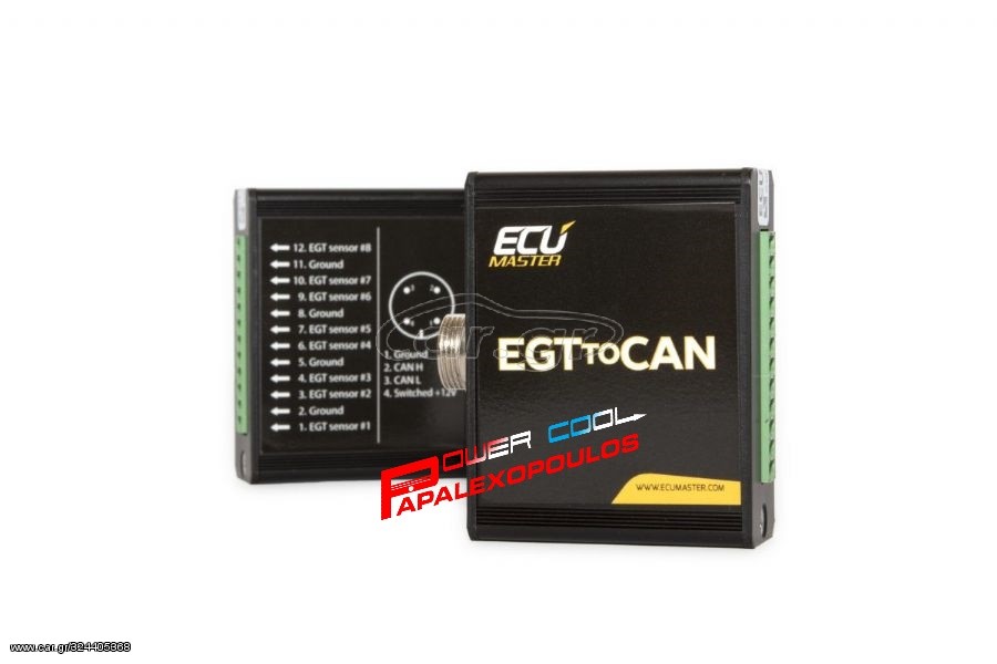 EGT TO CAN 8 CHANNEL MODULE ECU MASTER