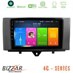 Bizzar Smart 451 Facelift 4core Android11 2+16GB Navigation Multimedia Tablet 9″