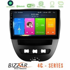 Bizzar Toyota Aygo/Citroen C1/Peugeot 107 4core Android11 2+16GB Navigation Multimedia Tablet 10″