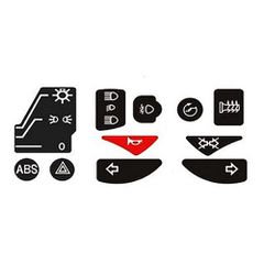 MD σετ αυτοκόλλητα διακόπτη BMW R1150