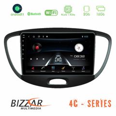 Bizzar Hyundai i10 2008-2013 4core Android11 2+16GB Navigation Multimedia Tablet 9″