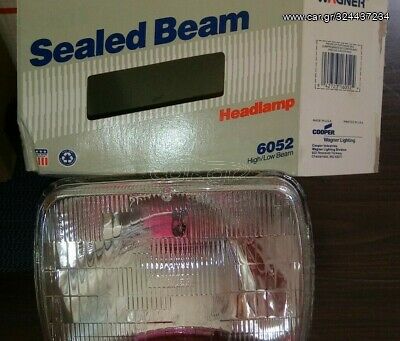 ΛΑΜΠΑ SEALED BEAM 65/55W 12V ΤΕΤΡΑΓΩΝΟ 130Χ190MM WAGNER 6052