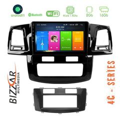 Bizzar Toyota Hilux 2007-2011 4core Android11 2+16GB Navigation Multimedia Tablet 9″