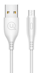 USAMS καλώδιο Micro USB σε USB US-SJ268, 2A, 1m, λευκό