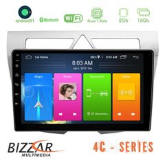 Bizzar Kia Picanto 4core Android11 2+16GB Navigation Multimedia Tablet 9″