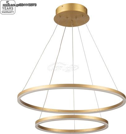 Homelighting SE LED 60-40 OLYMPIC PENDANT GOLD MAT Β5 - (77-8125)