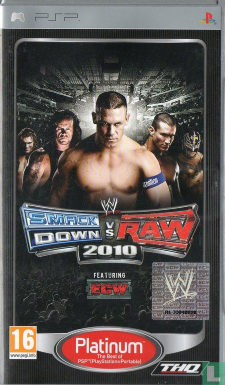 WWE Smackdown vs. Raw 2010 (Platinum) (USED) (PSP)