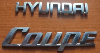 Σήμα  πίσω τζαμοπορτα Hyundai coupe 2006 