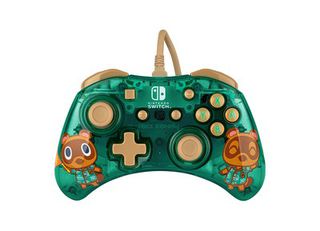 PDP Rock Candy Wired Controller - Timmy Tommy Breezy Blue Animal Crossing Edition
