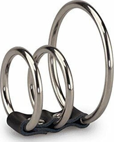 Cock Ring Τριπλό Ατσάλι