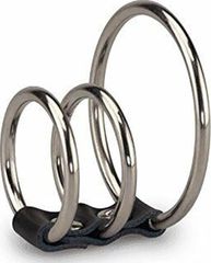 Cock Ring Τριπλό Ατσάλι