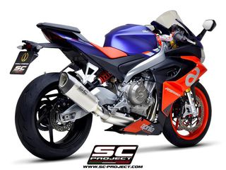 Sc Project Ολόσωμη Εξάτμιση SC1-R 2-1 Titanium Aprilia RS 660 2020 - 2024 Με Προδιαγραφές Θορύβου Euro5(Η Τιμή ειναι ενδεικτική,Ρωτήστε μας για την προσφορά μας)