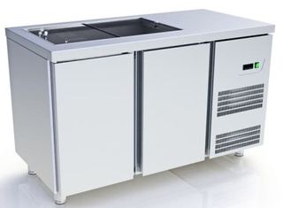Ψυγείo Φέτας ΙΝΟΧ για 12 Δοχεία Φέτας Με Μηχανή TT-147-O