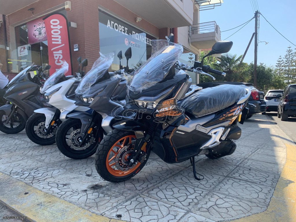Evomoto Mista 125 2026 X ADV ETOIMOΠΑΡΑΔΟΤΑ