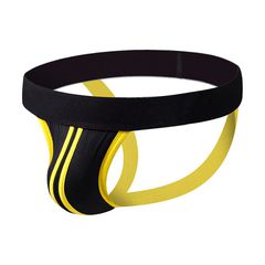 Bikini Men Tip Suspensor Black/GWhiteen