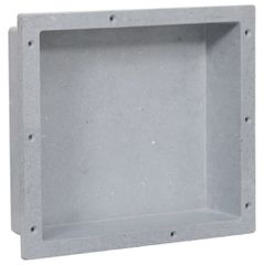 Ράφι Ντουζιέρας Μαύρο Ματ 41 x 36 x 10 εκ. 151389