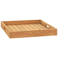 Δίσκος Σερβιρίσματος 50 x 50 εκ. από Μασίφ Ξύλο Teak 315457