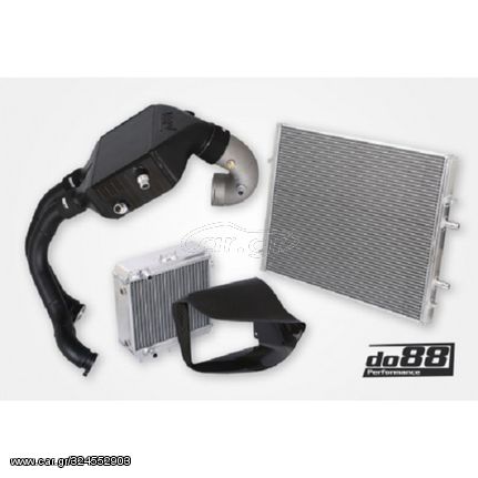 Κιτ Intercooler, Σωληνώσεις και Ψυγεία Νερού της do88 για BMW M3/M4 F8x (BIG-250-WC-SS)