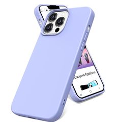 Premium Liquid Silicone Case Violet iPhone 13 Pro